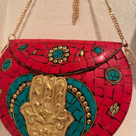 Intricate Design, one of a kind, Ramla bags! Hand made, artistic design style! - Picture 7 of 7